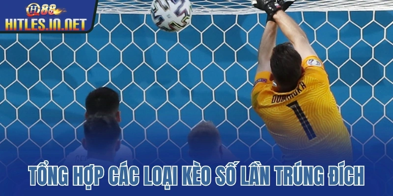 Tổng hợp các loại kèo số lần trúng đích